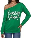 St Patricks Day Womens Lucky Loose 