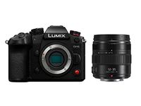 Panasonic LUMIX GH6 and LUMIX 12-35 mm F2.8 lens, 25.2 MP Mirrorless Camera with 5.7K 60 fps/4K 120 fps, Unlimited C4K/4K 4:2:2 10-Bit Video Recording, 7.5-Stop 5-Axis Dual Image Stabilization Black