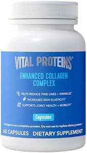 Vital Proteins® Enhanced Collagen Complex Capsules with BioCell Collagen® - Supports Skin Elasticity, Joint Health and Helps Reduce Fine Lines & Wrinkles (1) - 60 Count