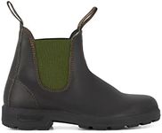Blundstone 519 Stout Brown Olive Leather Unisex Chelsea Boots