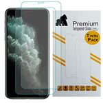 Gorilla Tech {2 Pack} iPhone 11 Screen Protector iPhone XR Tempered Glass 6.1 inch [10XR] Rugged 9H Anti Scratch Easy Installation Slim Protective Shockproof Waterproof Premium Protection Shield Guard