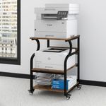 PUNCIA 3-Tier Movable Printer Stand