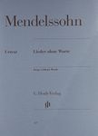 Music Mendelssohn Songs Without Words (HEN)(PA)