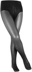 FALKE Unisex Kids Pure Matt Tights, Sheer 30 Denier, Black (Black 3009), 10-12.5, 1 Pair