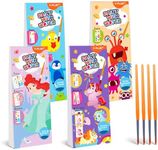 YPLUS Paint with Water Books for Toddlers, Watercolor Painting Paper for Kids Ages 1-3, 2-4, Art Craft Gift for Drawing with Brush