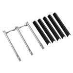 Grilling Corner Flavorizer Bars Replacement Parts, Grill Burner Parts 7636 for Spirit 300 II 300 Series with Front Control, for Weber Spirit E310 E320 E330 S310 S320 S330, 69787