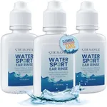 Stream2Sea Water Sport Ear Rinse for Swimmers, Divers and Surfers 1 Fl oz - Biodegradable Natural Ear Drops for Swimmers - Ear Drops with Oregano and Lavender Oils - to Keep Ears Healthy, 3 Pack