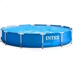 Intex 28210EH 12 Foot x 30 Inch Above Ground Swimming Pool That fits up to 6 People with Easy Set-Up (Pump Not Included)