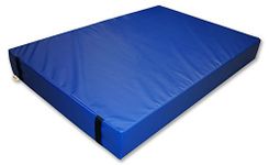 Implay® Soft Play Gymnastic Landing Crash Mat - 610gsm PVC/High Density Foam - Blue - 180cm x 120cm x 20cm