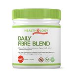 HEALTHOLOGY Daily Fibre Blend | Fibre Powder Supplement | Vegan & Certified Organic Fiber Source 240 gram