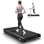 MERACH Walking Pad Treadmill for Home, 1-6km/h Under Desk Treadmill, Walking Treadmills 3 in 1 for Home/Office, 265LBS Capacity, 2.75HP Portable Treadmills with Magnetic Remote Control, LED Display