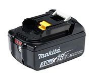 Makita BL1830B 18V Li-Ion Battery 3.0Ah (with Charge Level Indicator) - Black/White (1-Piece)