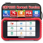 LAUNCH OBD2 Scanner CRP123E V2.0 Car Diagnostic Tool, 2026 Version, OBD2 Code Reader ABS SRS Engine Transmission, 7 Service Oil/SAS/ABS/BMS/EPB/DPF Reset, Auto VIN, Lifetime Update, Battery Test