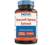 Nova Nutritions Broccoli Sprout Extract 1000 mg 120 Capsules