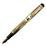 Gullor Chinese Dragon Embossed Loong Offspring Fountain Pen and Original Gift Box - Bronze