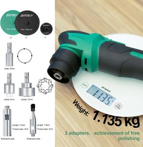 BATOCA Cordless Car Polisher and Buffer – S4 Dual Action Sander