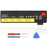 01AV422 01AV423 01AV424 Battery for Lenovo ThinkPad T470 T480 T570 T580 P52s P51s A475 A485 TP25, Fits Lenovo 61 01AV452 01AV490 SB10K97579 SB10K97580 SB10K97581 SB10K97597 Battery 11.4V 24Wh 2100mAh