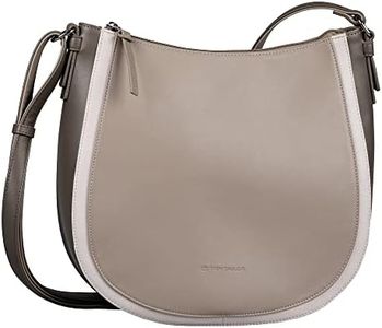 TOM TAILOR Bags Miria Hobo Bag-Bolso de Hombro para Mujer, tamaño Mediano, Color Beige, Mixed Taupe, Talla única