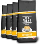Der-Franz Crema Coffee, ground, 4 x 1000 g