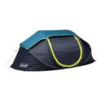 Coleman Camping Tent with DarkRoom Sun Blocking Technology, 4/6 Person Tent for Camping, Festivals, Backyard, Sleepovers