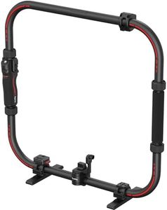 SMALLRIG Stabilizer Handheld Ring Grip for DJI RS 2 / RS 3 Pro/RS 4 / RS 4 Pro Gimbal, Supports Various Controls, Integrated Foldable Design, Max Load 17.6 lb - 4328
