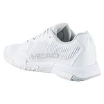 HEAD Women's Revolt Pro Tennis Shoe, White/Grey, 9