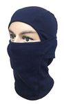 Gajraj unisex-adult Cotton Balaclava (MaskCotton_Navy_Free Size)