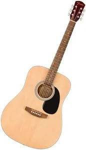 Fender FA-25 Dreadnought Acoustic Guitar, Beginner Guitar, with 2-Year Warranty, Includes Free Lessons, Natural