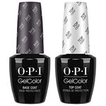 O.P.I Gelcolor Polish - Base & Top Coat Duo - 15ml
