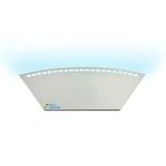 Pest Shields Flying Insect Catcher Uplighter Machine with Blue UV Tube & 3 Glue Pads| Glue Pad Based Insect Control | Silent & Chemical-Free Fly Trap for Home, Restaurants, Hotels & Offices- Grey