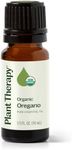 Plant Therapy Organic Oregano Essential Oil 100% Pure, USDA Certified Organic, Undiluted, Natural Aromatherapy, Therapeutic Grade 10 mL (1/3 oz)