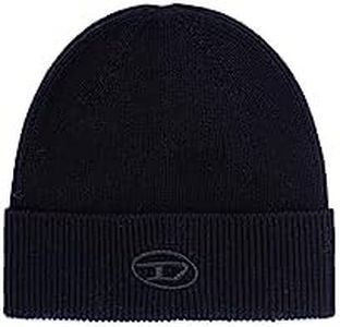 Diesel K-Coder-Fully B Cap Gorro, Black Black Black, Talla única Unisex Adulto