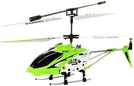 Syma S107 3 Channel RC Helicopter with Gyro, Green