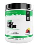 North Coast Naturals Ultimate Daily Greens | Superfood blend of superfruits, land, and sea greens - 540 g -Mixed Berry & Citrus