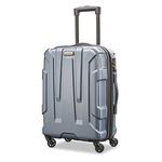 Samsonite Centric Expandable Hardside Carry On Luggage with Spinner Wheels, 20 Inch, Blue Slate