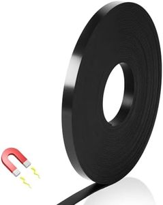 Magnetic Tape for Whiteboard, 0.24" x 33 FT Magnetic Strips for Grids, Calendar, Bulletin Board, Graphic Decorative Marking Line for Classroom and Office