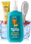 T is for Tame – Kids Hair Cream & Spray Bundle for Frizz, Flyaways & Static – Safe for Babies & Toddlers, Includes Bag & Brush