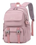 SellerFun Teen Girls Casual Backpack High Middle School Daypack Women Daily Travel Laptop Bag(B Purple,29 Liters)