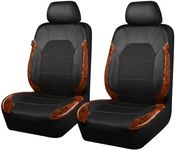 CAR PASS Wood Grain Leather Two Fro