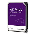 Western Digital 6TB WD Purple Surveillance Internal Hard Drive HDD - SATA 6 Gb/s, 256 MB Cache, 3.5" - WD63PURZ