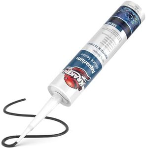 Kraken Bond Black Aquarium Silicone Sealant - (1x10.1 fl. oz.) 100% Waterproof Aquarium Safe Silicone, Non-Toxic Fish Tank Safe Sealant, Fast Curing and Strong Adhesion, 1 Pack