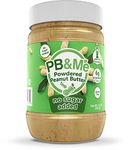 PB&Me Sugar Free Peanut Butter Powder - Powdered Peanut Butter No Sugar for Low Calorie Snacks, Peanut Butter Powder Protein for Smoothies, Low Carb Peanut Powder Protein Snack, 453g Jar (1-Pack)