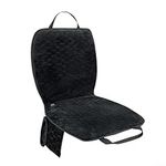 Double Heated Stadium Seats for Bleachers, Outdoor Portable Heated Thicken-Seat Cushion Foldable Back Chair Pad(Black)