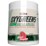 EHP Labs OxyGreens Super Greens Powder - Spirulina & Chlorella Superfood, Green Juice Powder & Greens Supplements with Prebiotic Fibre, Antioxidants & Immunity Support, 30 Serves (Guava Paradise)