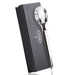 MJM Store Elegant Metal Letter Opener with Gift Box - Beautiful Letter Cutter with Diamond-Styled Grip - Stylish Enveloper Opener - Real Crystal Handle - Without Sharp Edges - A Great Gift