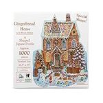 Gingerbread House Shaped 1000 Piece