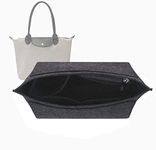 bag organizer for Longchamp Le Pliage tote organizer purse bag large tote bag insert 1028dark grey-L