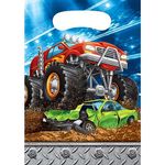 Monster Truck Favor Bags, 8 ct