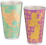 Disney Aladdin 2 pc. 16 oz. Glass Set