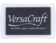 Tsukineko Versacraft Ink Pad Real, Black